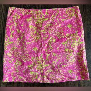 Lilly Pulitzer Casual Skirt: Pink and Green